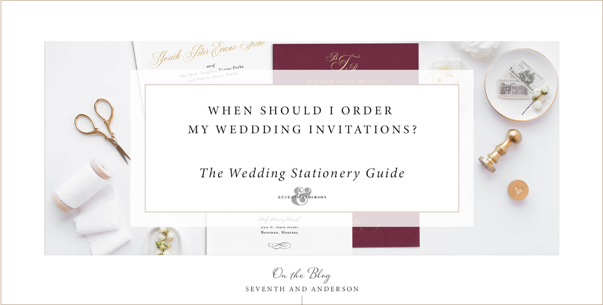 when should i order my wedding invitations