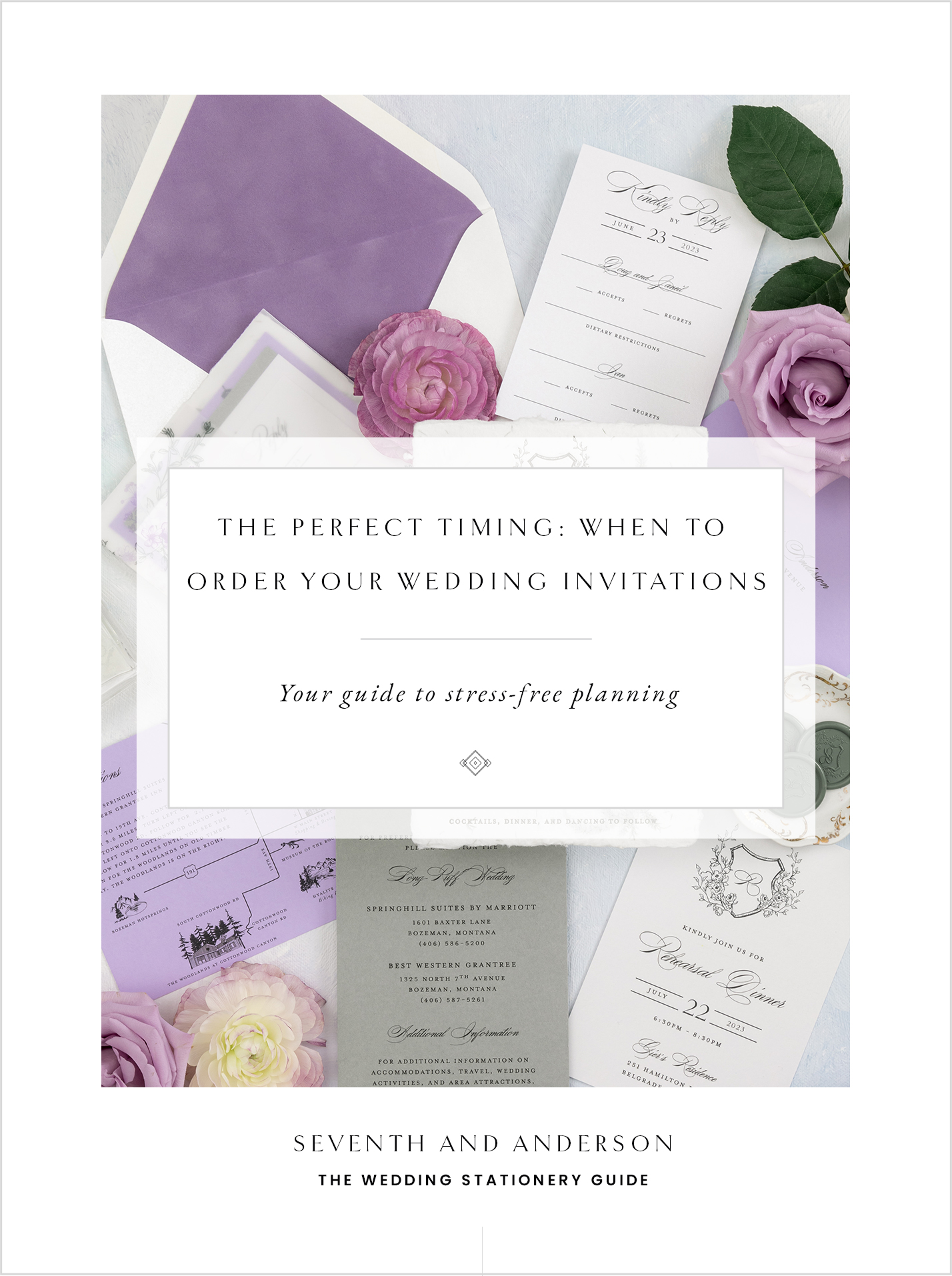 when to order wedding invitations