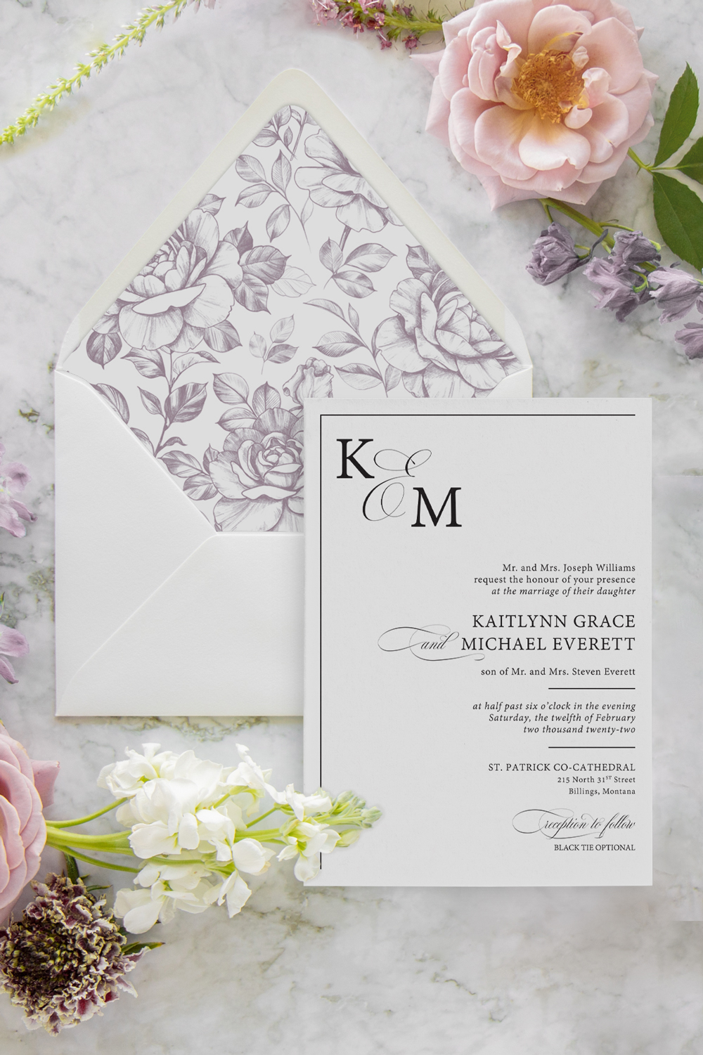 classic-black-white-mauve-wedding-invitations-seventhandanderson